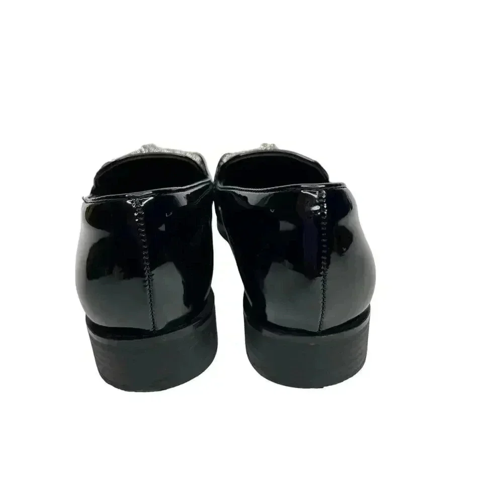 ALDO women’s Encore Patent Leather Block Heel Loafers size 8 - Picture 4 of 11